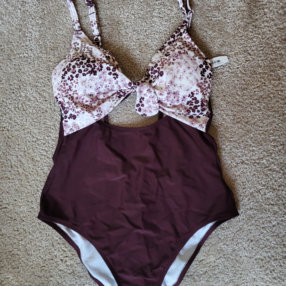 NWT Women's Adore Me sz Large one piece swimsuit